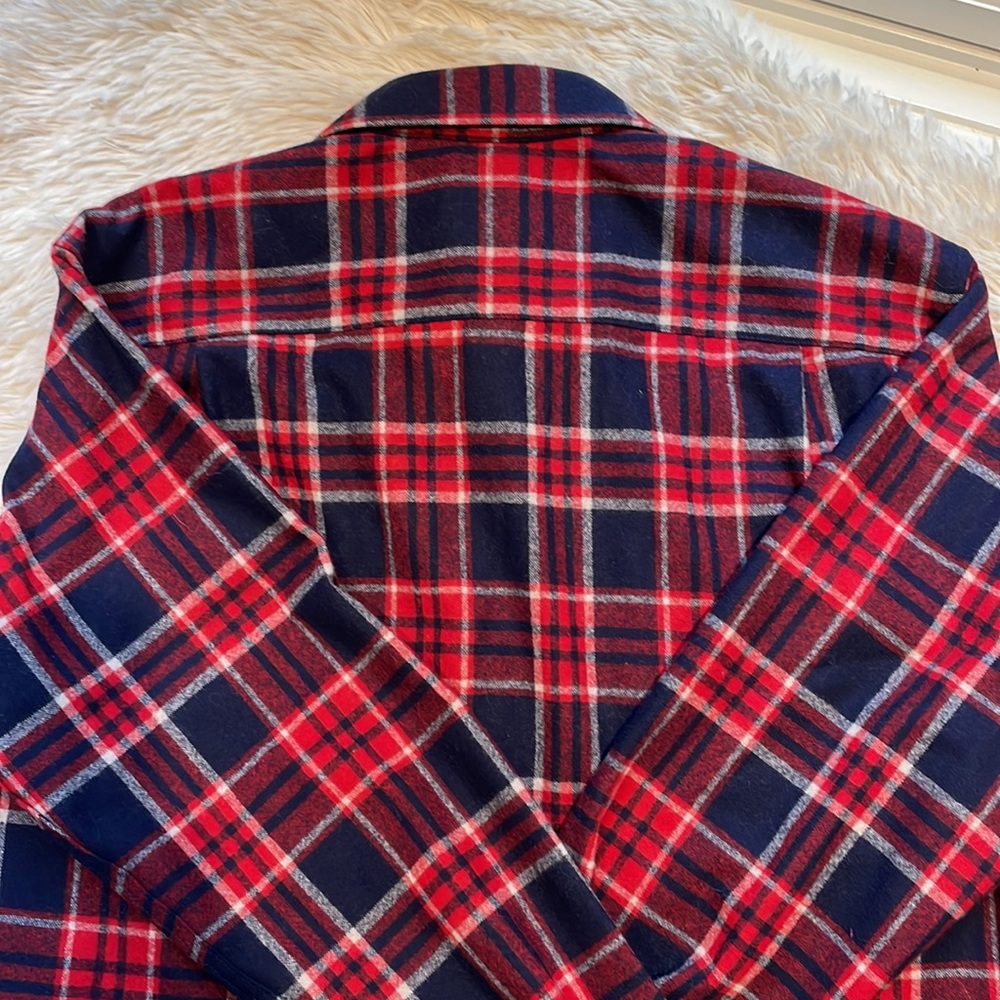 Men’s Wool Long Sleeve Pendleton Lodge Shirt - Picture 6 of 7